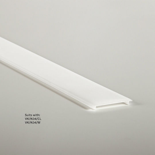 VK Lighting Extern Aluminiumprofil für LED-Streifen 200x2.9x1.2cm
