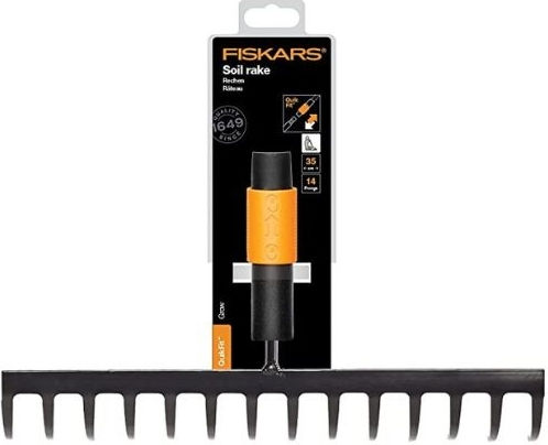 Fiskars 854030102 Τσουγκράνα Χώματος με Κοντάρι Quikfit