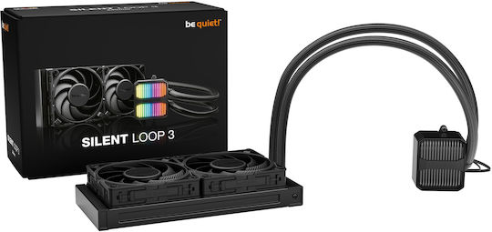 Be Quiet SILENT LOOP 3 Υδρόψυξη AIO CPU με 2 Ανεμιστήρες 120mm και ARGB Φωτισμό