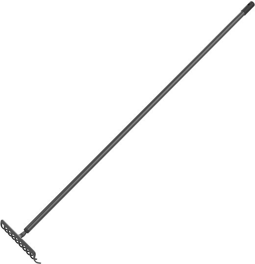 Cellfast 17-102-627 Gartenrechen Bogenharke mit Stiel