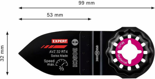 Bosch AVZ 32 RT4 Λάμα Πολυεργαλείων 2608900040