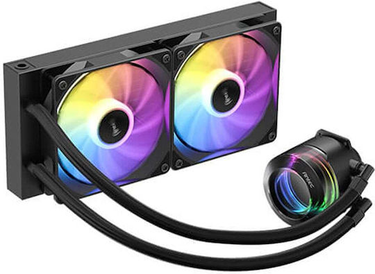 Antec VORTEX LUM 240 Υδρόψυξη AIO CPU με 2 Ανεμιστήρες 120mm και ARGB Φωτισμό
