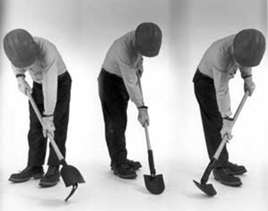 Shovel with Plastic Handle 44cm