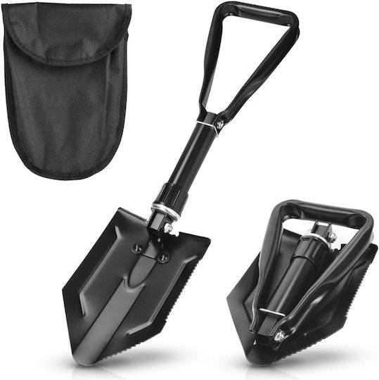 Navaris Überlebensset Schaufel 57cm mit Säge