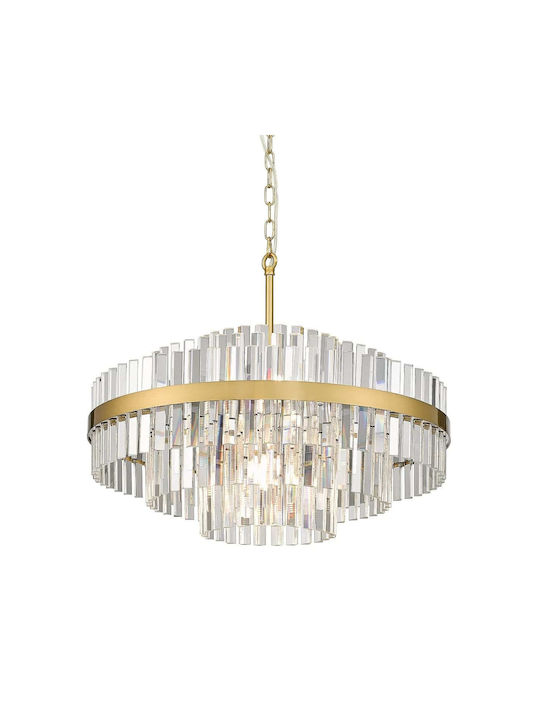 Elmark ZUMA Полилей с Crystal Златист