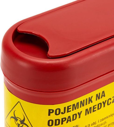 Activeshop Consumabil medical Medical Waste Container Roșu 0,7 L