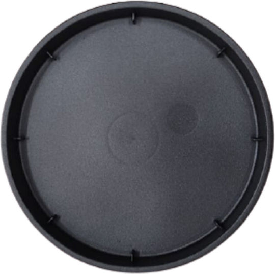 Viomes Linea 890 Plate Pot Plastic Graphite 16x16cm