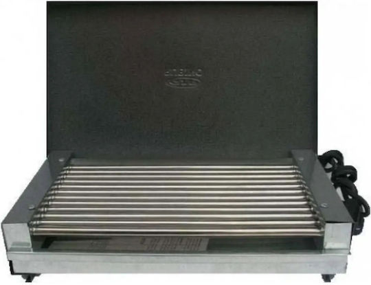 Rubino EC 1.6K Tischplatte Elektrogrill Grill 1600W mit Deckel 34cmx24cmcm