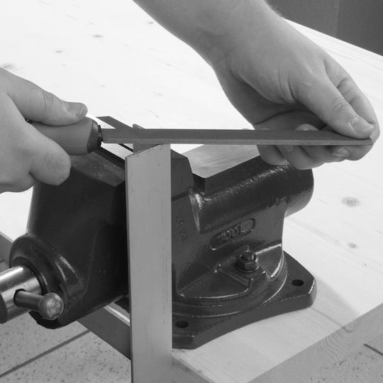 Suki 1801190 Datei Metall 200mm Wohnung mit Griff