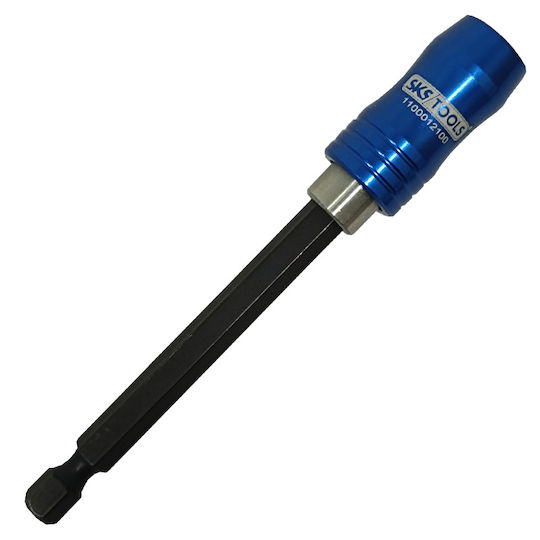 SKS Tools Adapter with Socket 1/4'' and Output Bit Holder 100mm