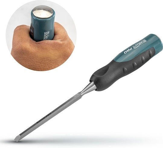 Bormann BHT7836 Skewed Chisel 12mm with Plastic Handle