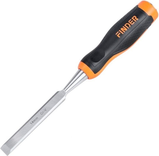 Finder Skewed Chisel 14mm with Plastic Handle