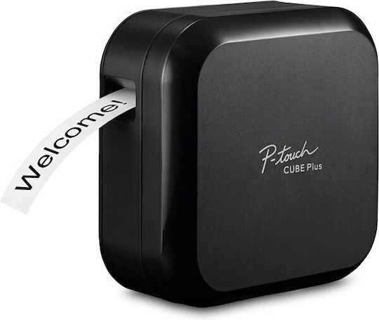 Brother P-touch Electronic Handheld Label Maker in Black Color