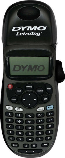 Dymo LetraTag LT-100 H Elektronisch Tragbarer Etikettendrucker in Schwarz Farbe