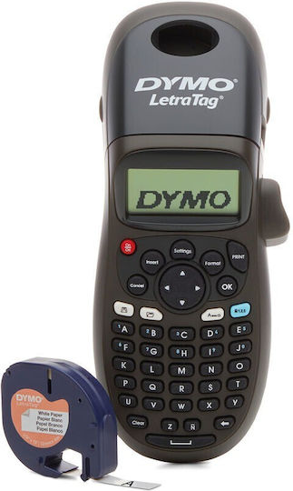 Dymo LetraTag LT-100 H Elektronisch Tragbarer Etikettendrucker in Schwarz Farbe