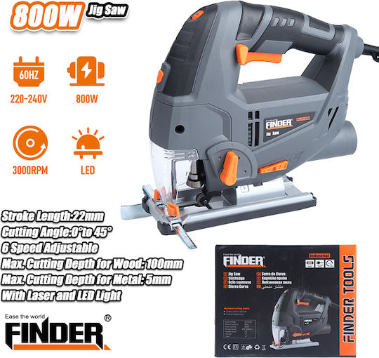 Finder Jig Saw 800W