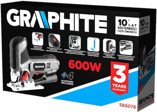 Graphite 58G078 Σέγα 600W