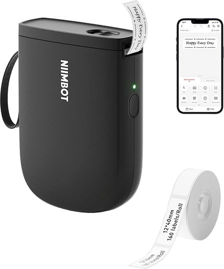 Niimbot Electronic Handheld Label Maker 1 Row in Black Color