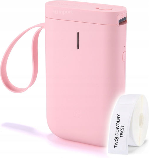 Niimbot D11 Electronic Handheld Label Maker 1 Row in Pink Color