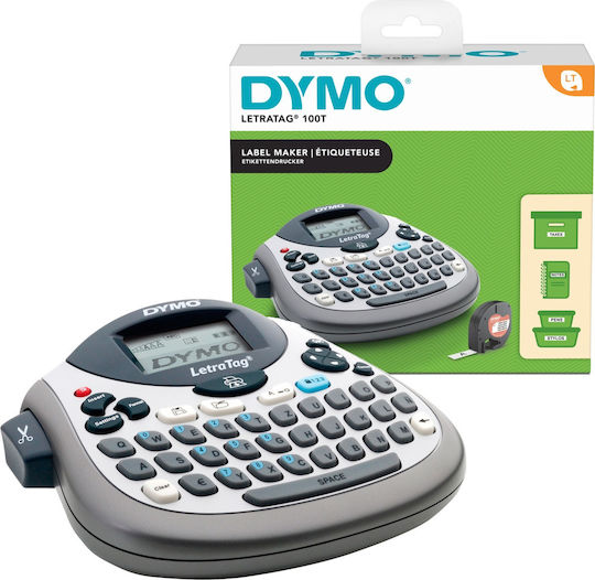 Dymo Letratag Lt-100t Ετικετογράφος Χειρός σε Γκρι Χρώμα
