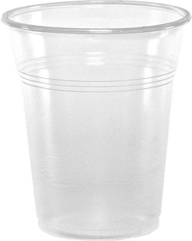 Lariplast Pahar de unică folosință Plastic Transparent 300ml 50buc