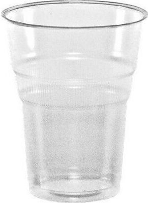 Lariplast Ποτήρι μιας Χρήσης Πλαστικό Διάφανο 250ml 50τμχ
