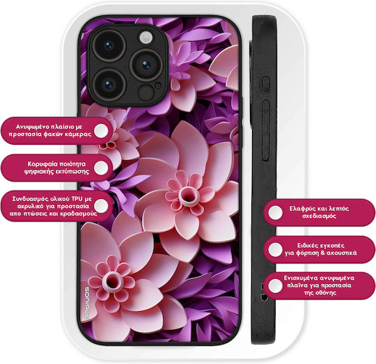 Sonique Umschlag Rückseite Silikon Rosa (Moto G24 / G04 / G04s)
