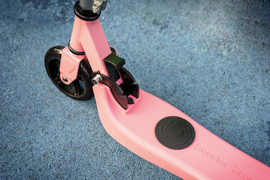 Rebel Fun Wheels Ηλεκτρικό Παιδικό Πατίνι με 12km/h Max Ταχύτητα και 6km Αυτονομία σε Ροζ Χρώμα