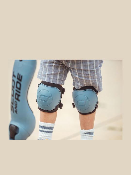 Scoot & Ride Kids Protective Gear Set for Rollers Steel