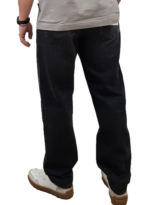 Pepe Jeans Nils Ανδρικό Παντελόνι Τζιν Loose Fit Black