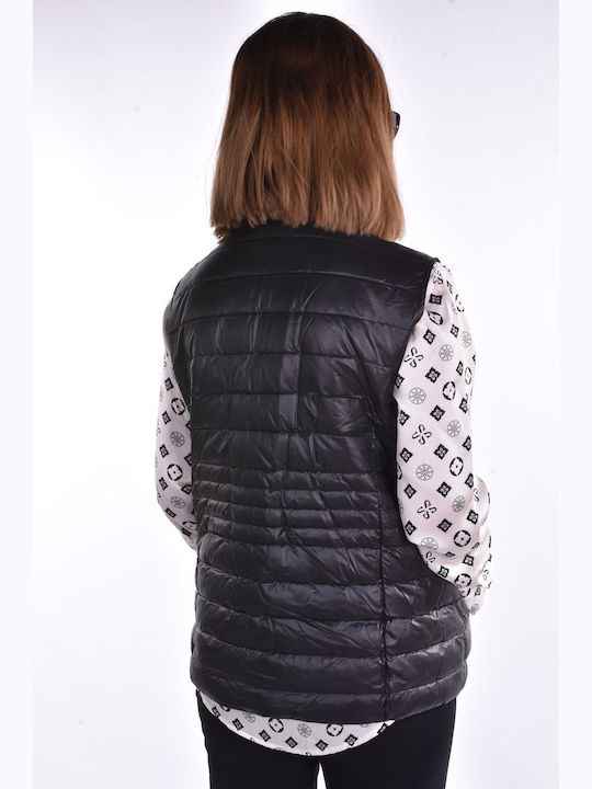 Women's Short Lifestyle Jacket for Winter Black