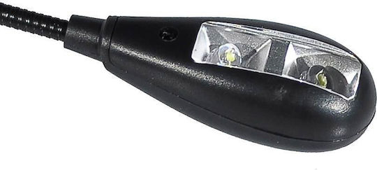 Msl504 Boston Music Stand Dual Twin Led Lights