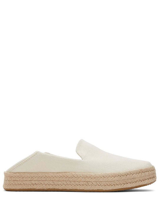 Heavy Twill Γυναικείες Εσπαντρίγιες σε Μπεζ Χρώμα