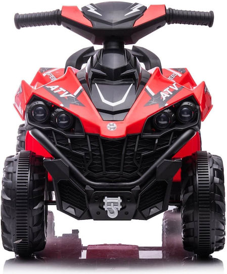 Kids Electric 12 Volt Red 4 Wheel Motorcycle For 3+ Years