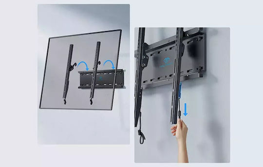 Perlesmith PSMTK1 Βάση Τηλεόρασης Τοίχου έως 60"