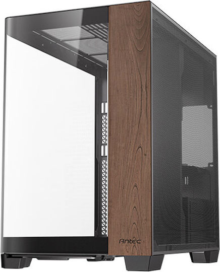 Antec C8 Геймърско Пълна Кула Компютърна Кутия със Страничен Прозорец Черна