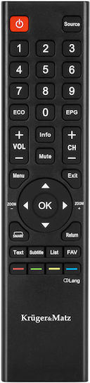 Kruger & Matz KM0356 Genuine Remote Control Τηλεόρασης
