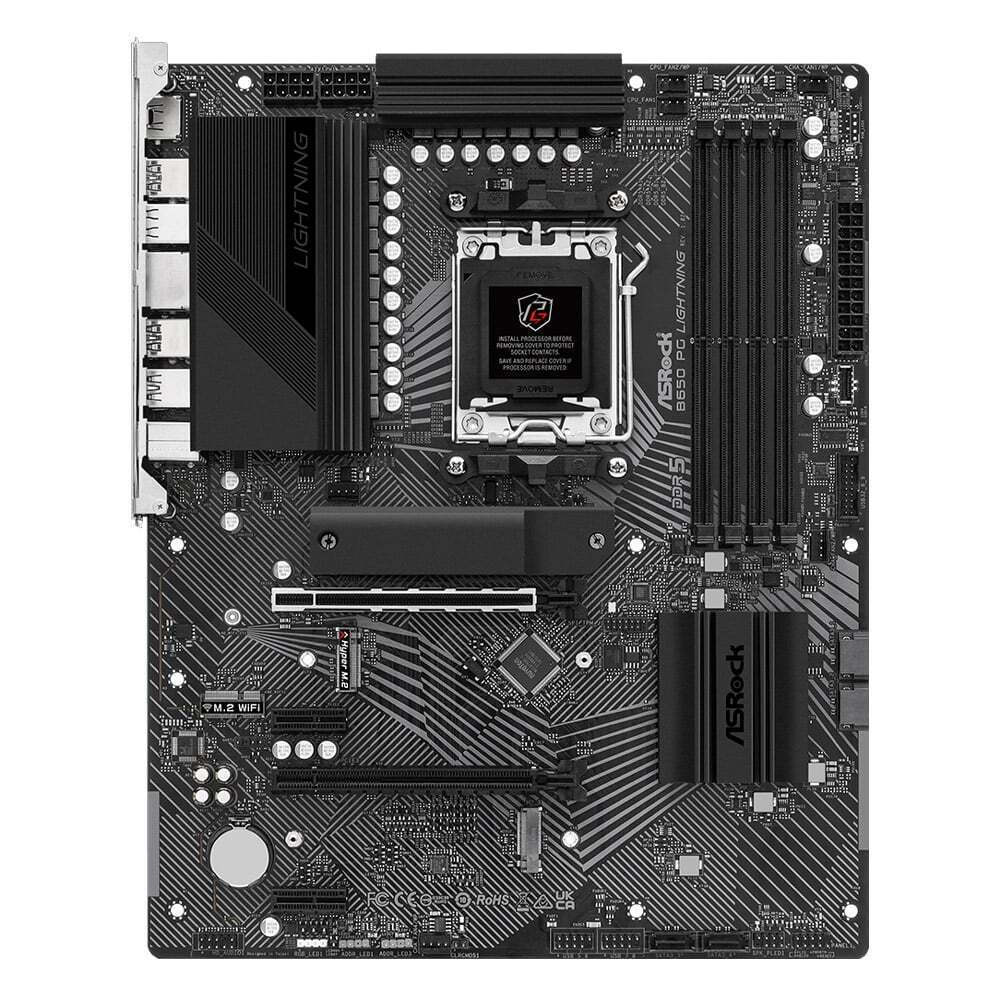 ASRock B650 PG Lightning Motherboard ATX με AMD AM5 Socket (90-MXBK20-A0UAYZ)