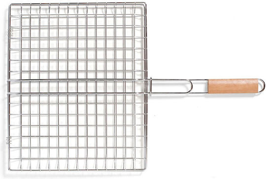 Metallischer Grillrost für Gemüse 40cmx33cmcm
