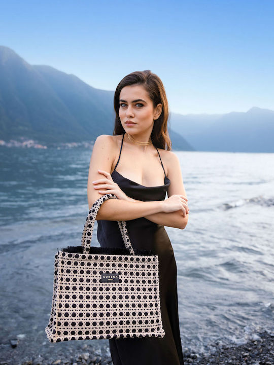 Madalena Fabric Women's Tote Bag Black