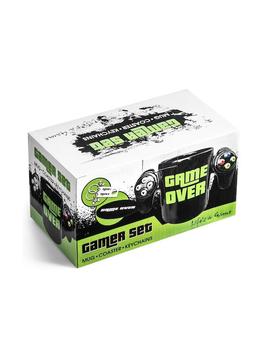 Σετ Δώρου Game Over 4 Τεμ Κεραμικό 19x10 5x10 5|350ml
