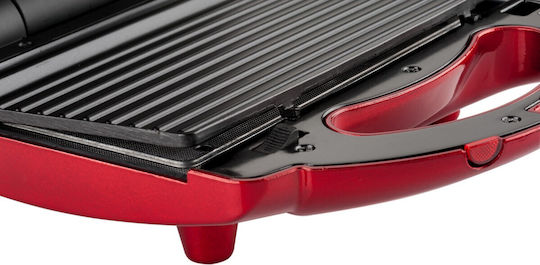Gruppe TXS 886 C Sandwich Maker with Removable Plates for for 2 Sandwiches Sandwiches 750W Red