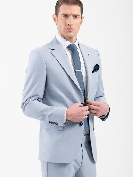 Men's Suit Light Blue