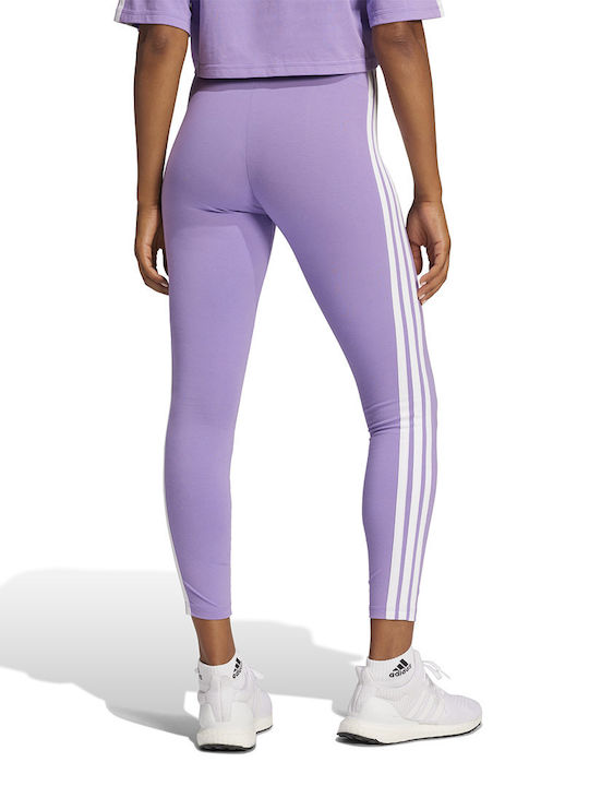 Essentials 3-Stripes Women's Training Legging Purple