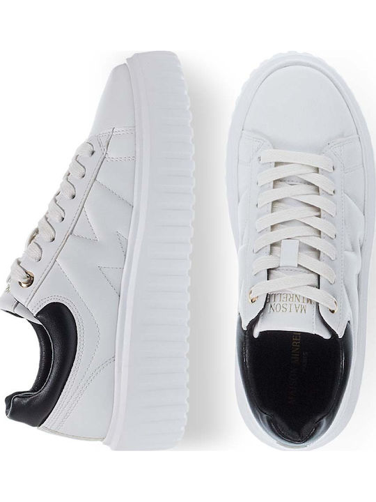 Γυναικεία Flatforms Sneakers Λευκά