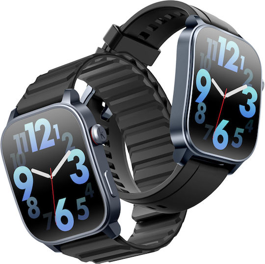 Kieslect Ks 3 47mm Smartwatch με Παλμογράφο (Μαύρο)