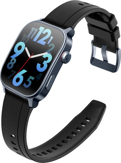 Kieslect Ks 3 47mm Smartwatch με Παλμογράφο (Μαύρο)