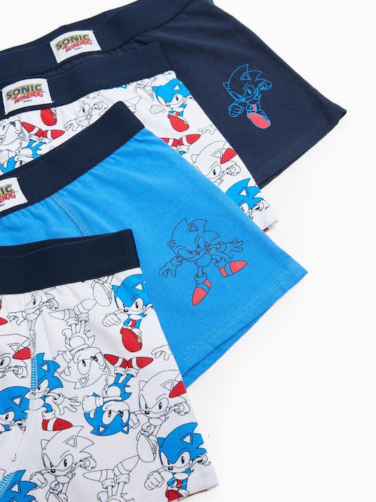 Zippy Set boxeri pentru copii Blue 4buc
