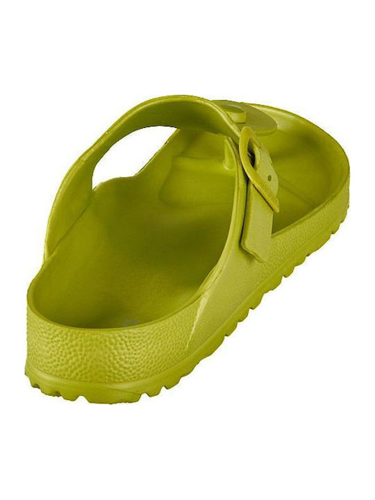Men's Green Flip Flops