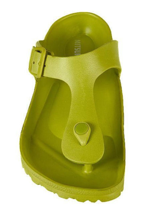 Men's Green Flip Flops
